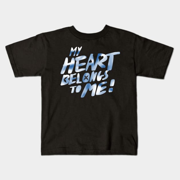 Roxas Kingdom Hearts - My Heart Belongs to Me Kids T-Shirt by GysahlGreens